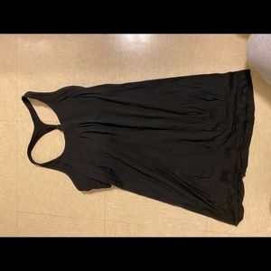 Lululemon black workout tank top